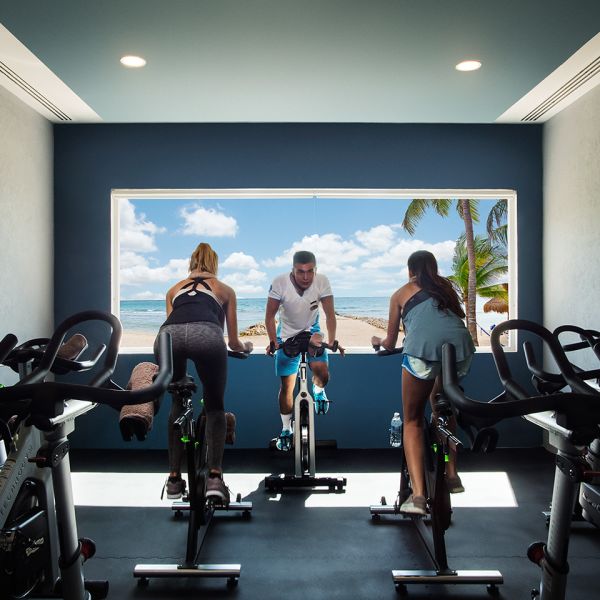 Chicas Haciendo Cardio